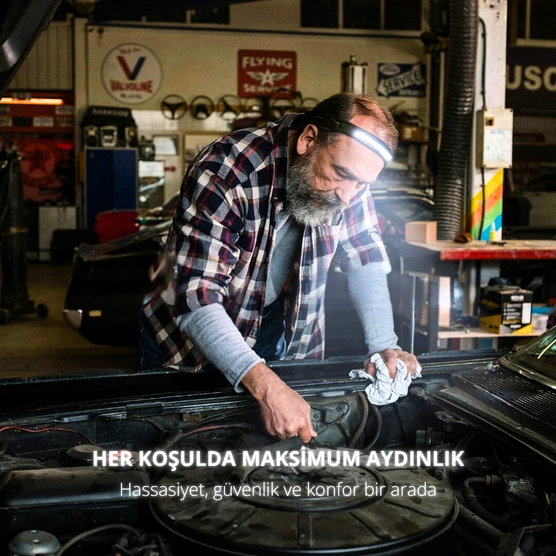 Dokunmatik Kafa Işığı